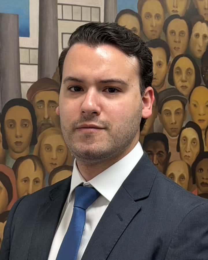 Retrato do Dr. Jonathan Leandro da Silva, sócio-diretor.